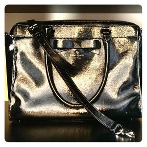 Authentic Kate Spade textured patent leather bag